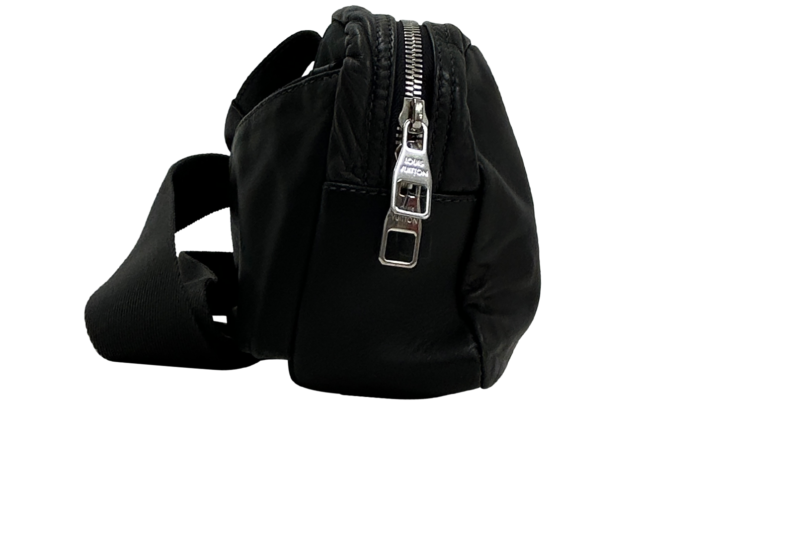 Bandolera Line Fast, 480&euro;, Bolso, Gris, Animal - Piel, Vista lateral